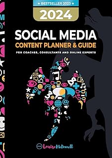 2024 Social Media Content Planner and Guide for Coaches, Consultants & Online Experts