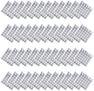 COHEALI Étiquettes Holographiques Anti-Contrefaçon Autocollantes Rondes 25X25 MM Argentées 500 Pièces Scellé de Sécurité Inviolable Protection Marque et Emballages Usage Commerce et