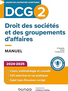 DCG 2 Droit des sociétés et des groupements d